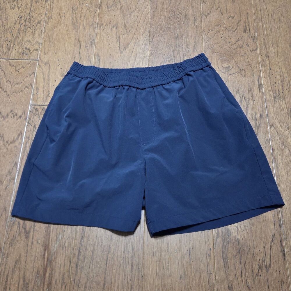 Mizzen+Main Helmsman Shorts Blue 30 5” Slim Men's Large